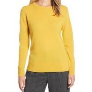 Halogen Cashmere Crewneck Sweater - M